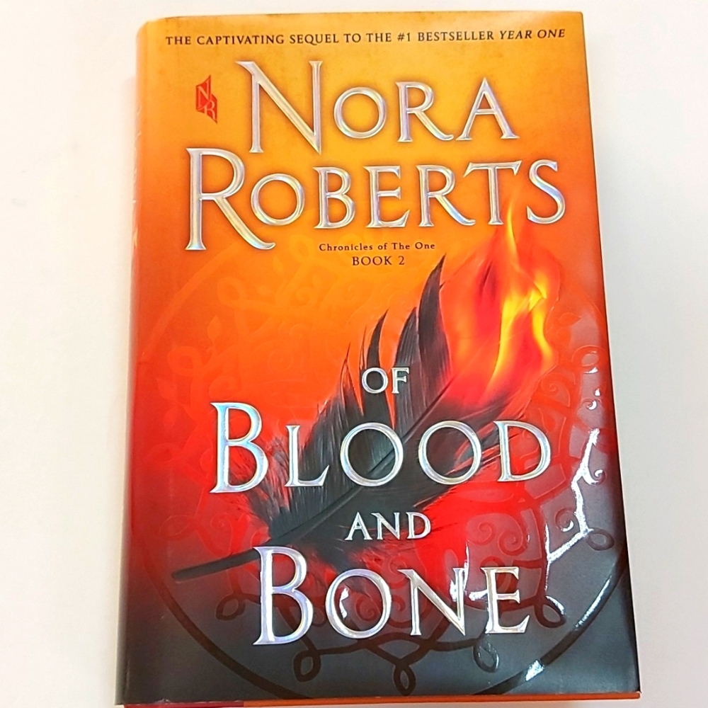 5 for $25- Of Blood and Bone, a Novel by Best Selling Author Nora Roberts